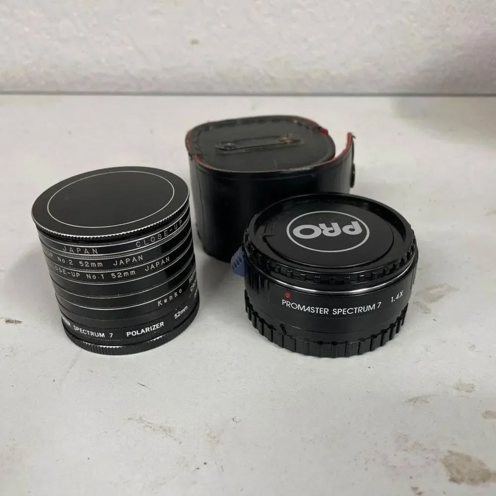 Promaster Spectrum 7 Camera Lens Close Up Center Focus Polarizer Cromofilter HN